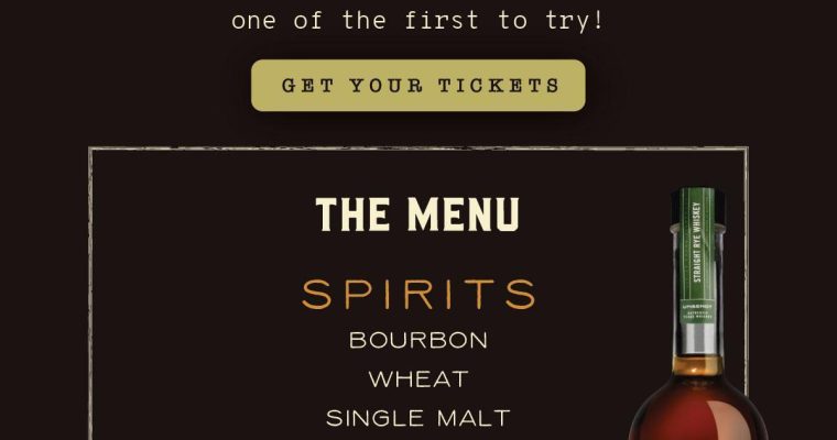 New Whiskey Unveiling at Our Upcoming Pairing Dinner